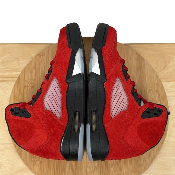 Nike Air Jordan 5 Retro “Raging Bull” Toro Bravo Red – Men’s Size 7.5 - Picture 3 of 12